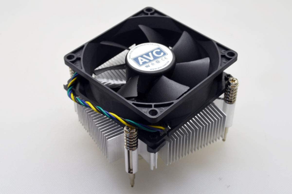 Dissipatore CPU ricondizionato con ventola AVC, ideale per pc gaming Messoanuovo.it