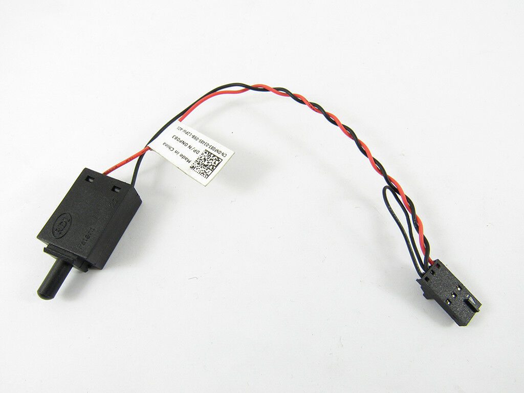 Interruttore elettrico con cavi rosso e nero, ricambi per pc su Messoanuovo.it