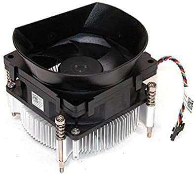 Dissipatore CPU con ventola nera e alettature in alluminio per PC da Messoanuovo.it