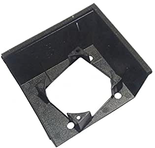 Supporto angolare nero per componenti PC, accessorio hardware ricondizionato Messoanuovo.it