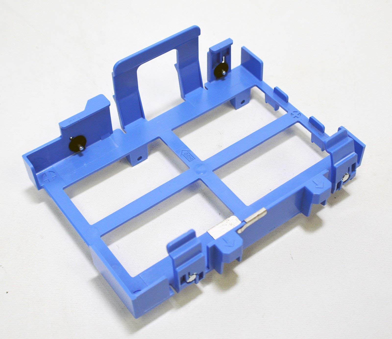 Supporto blu in plastica per disco rigido PC, ricambio accessorio informatica su Messoanuovo.it