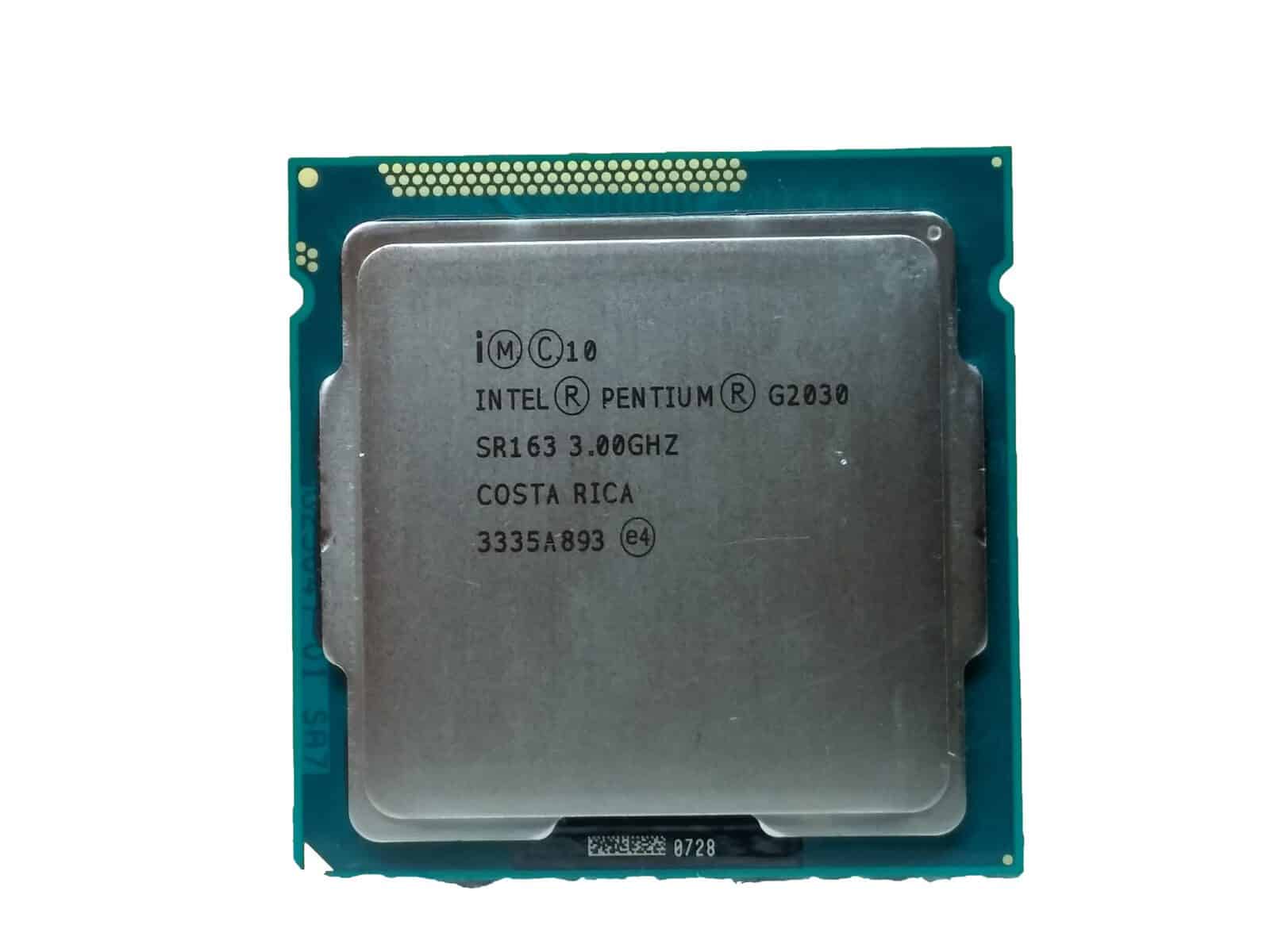 Processore Intel Pentium G2030 3.00GHz per PC ricondizionati e workstation Messoanuovo.it