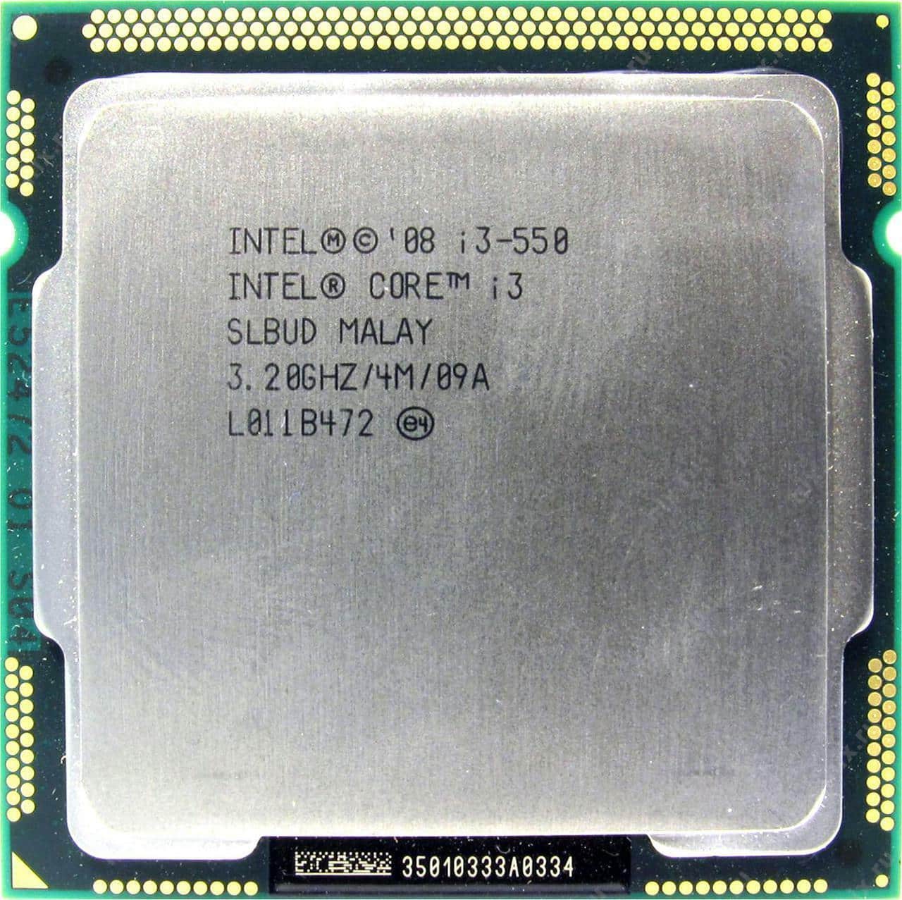 Processore Intel Core i3-550 3.20GHz per PC desktop ricondizionati Messoanuovo.it