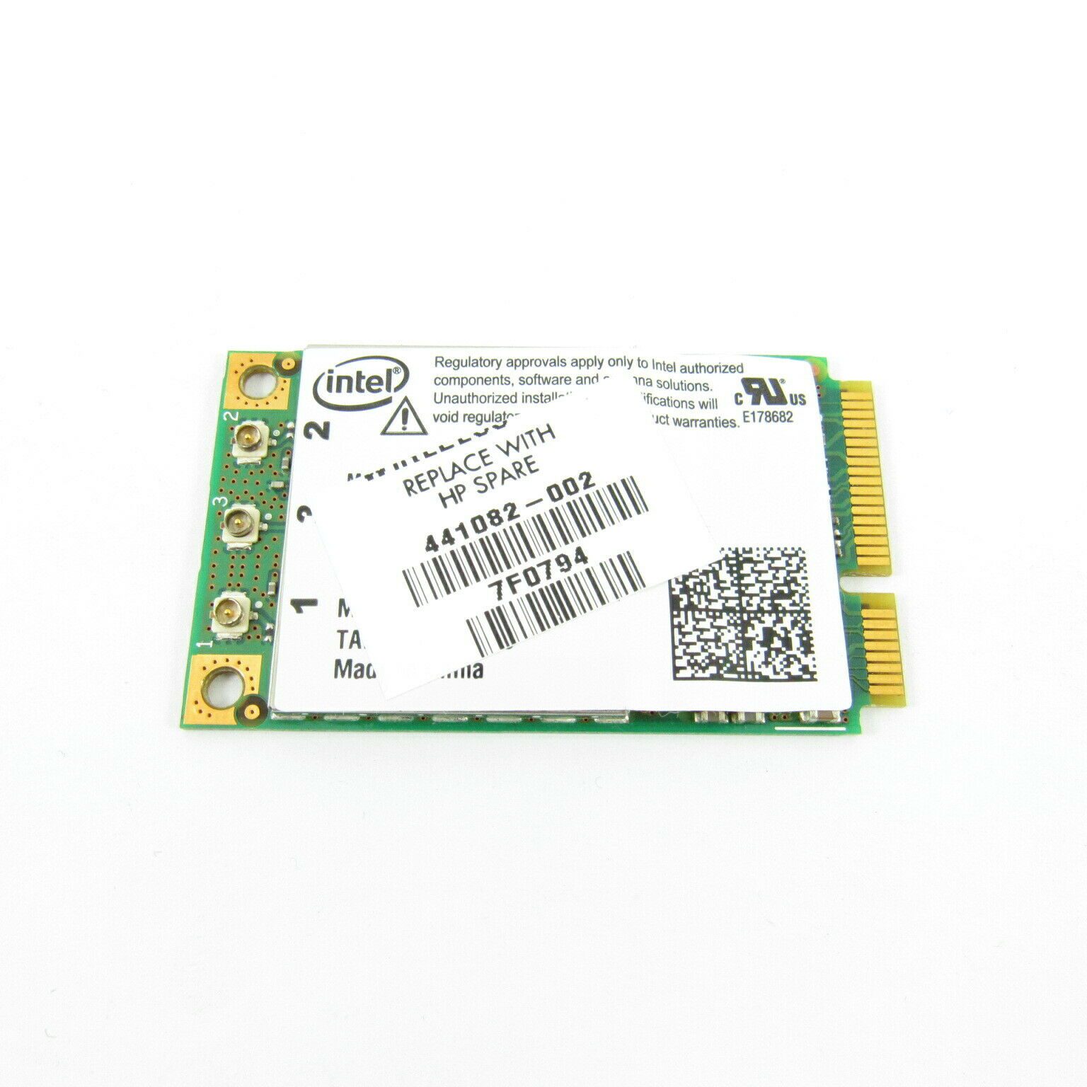 Scheda di rete Intel per notebook HP, ricambio usato Messoanuovo.it, componenti PC