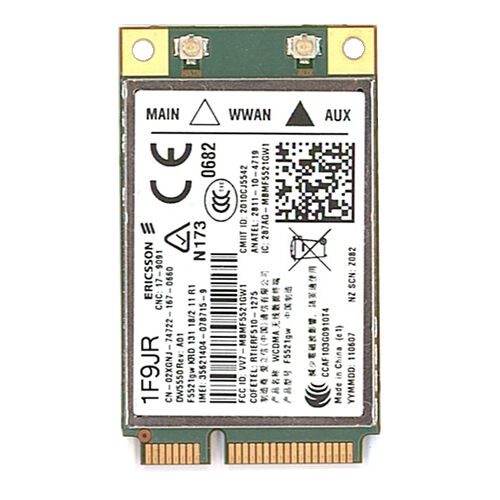 DELL WIRELESS 5550 HSPA WIRELESS WAN 3G DW5550 MINI-KARTE für E5420 E6320 E6420 E6520