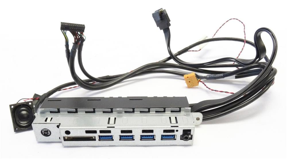 Pannello frontale PC con porte USB 3.0, lettore schede e cavi, ricambio informatico Messoanuovo.it