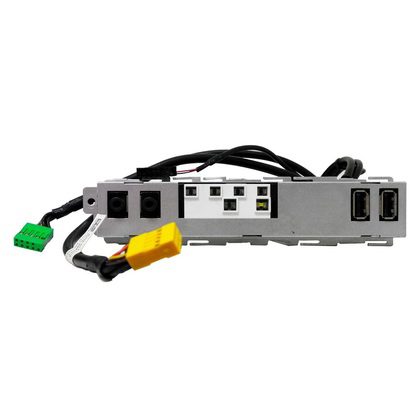 Pannello posteriore PC usato, porte USB, audio e rete, ricondizionato Messoanuovo.it
