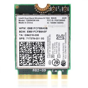 Scheda Wi-Fi Intel Dual Band Wireless-N 7260, ricambio per notebook, Messoanuovo.it
