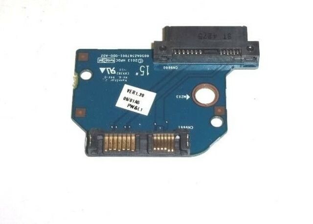Scheda adattatore SATA per notebook, componente ricondizionato Messoanuovo.it su sfondo bianco