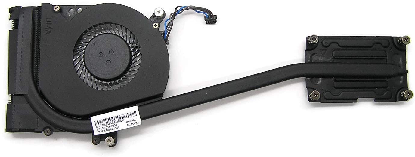 Dissipatore di calore e ventola per notebook ricondizionato, ricambio hardware per PC portatili Messoanuovo.it