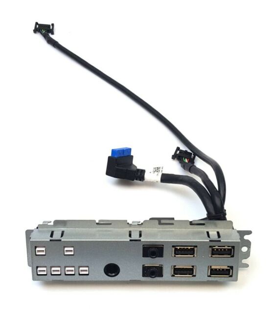 Pannello frontale USB e audio per PC desktop, ricambio hardware Messoanuovo.it.