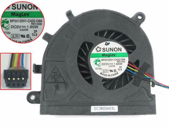 Ventola raffreddamento notebook Sunon MagLev, ricambio per PC portatili, Messoanuovo.it