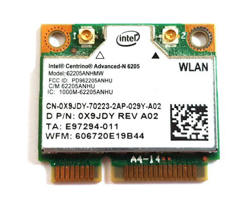 Scheda Wi-Fi Intel Centrino Advanced-N 6205 per notebook e PC ricondizionati Messoanuovo.it