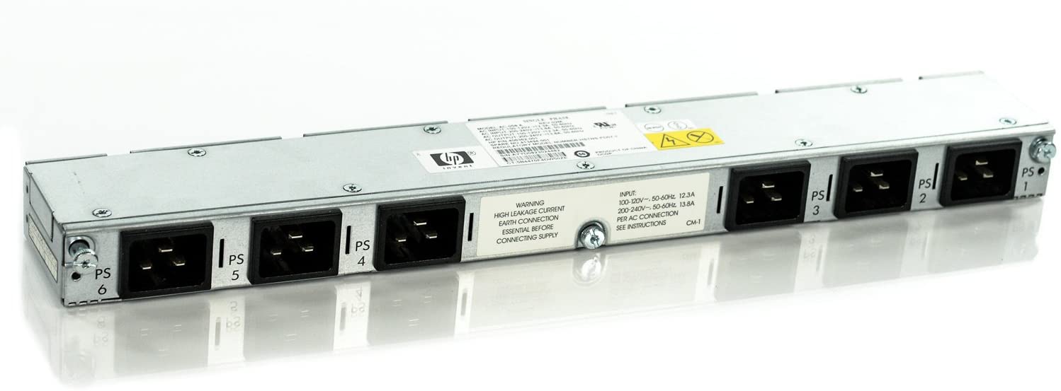Modulo di alimentazione HP per server, metallo, 6 porte IEC, visibile su Messoanuovo.it