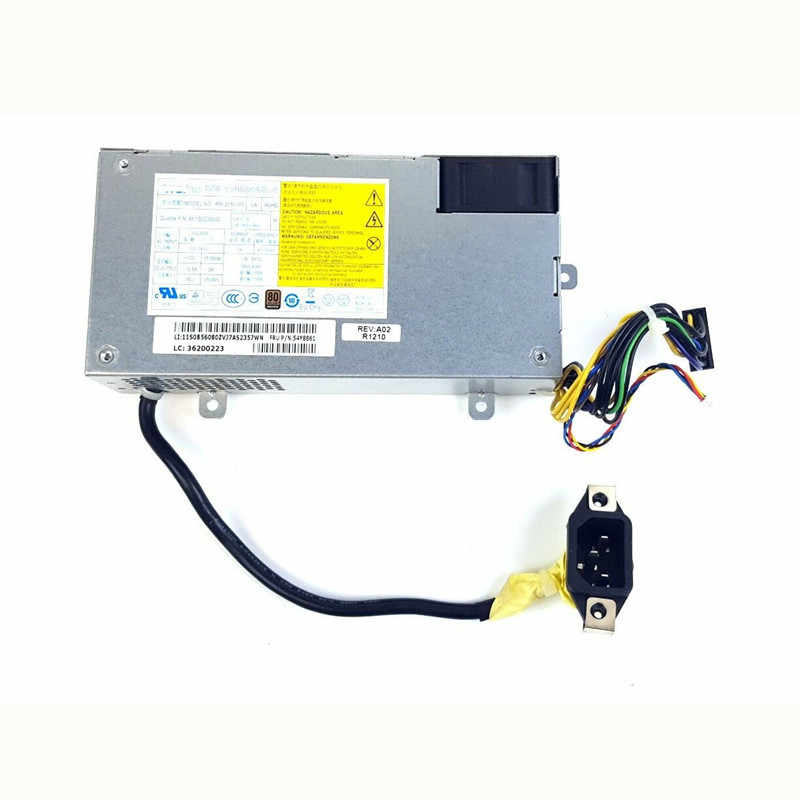 Alimentatore per PC desktop ricondizionato con cavi e etichette tecniche, Messoanuovo.it