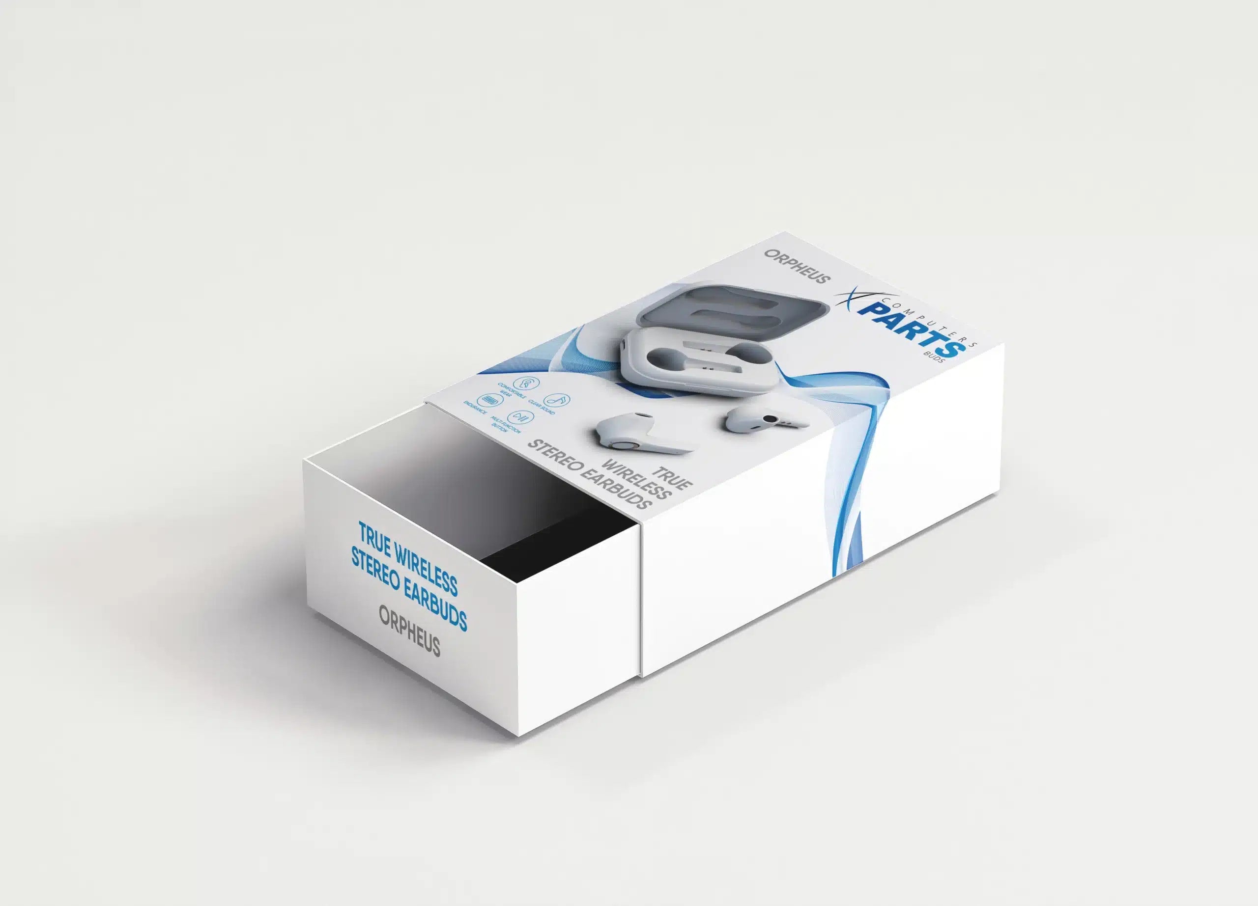 Orpheus Wireless-Ohrhörer Stereo-Bluetooth-Kopfhörer Hören Sie Ihre Lieblingsmusik in hoher Qualität und kabellos