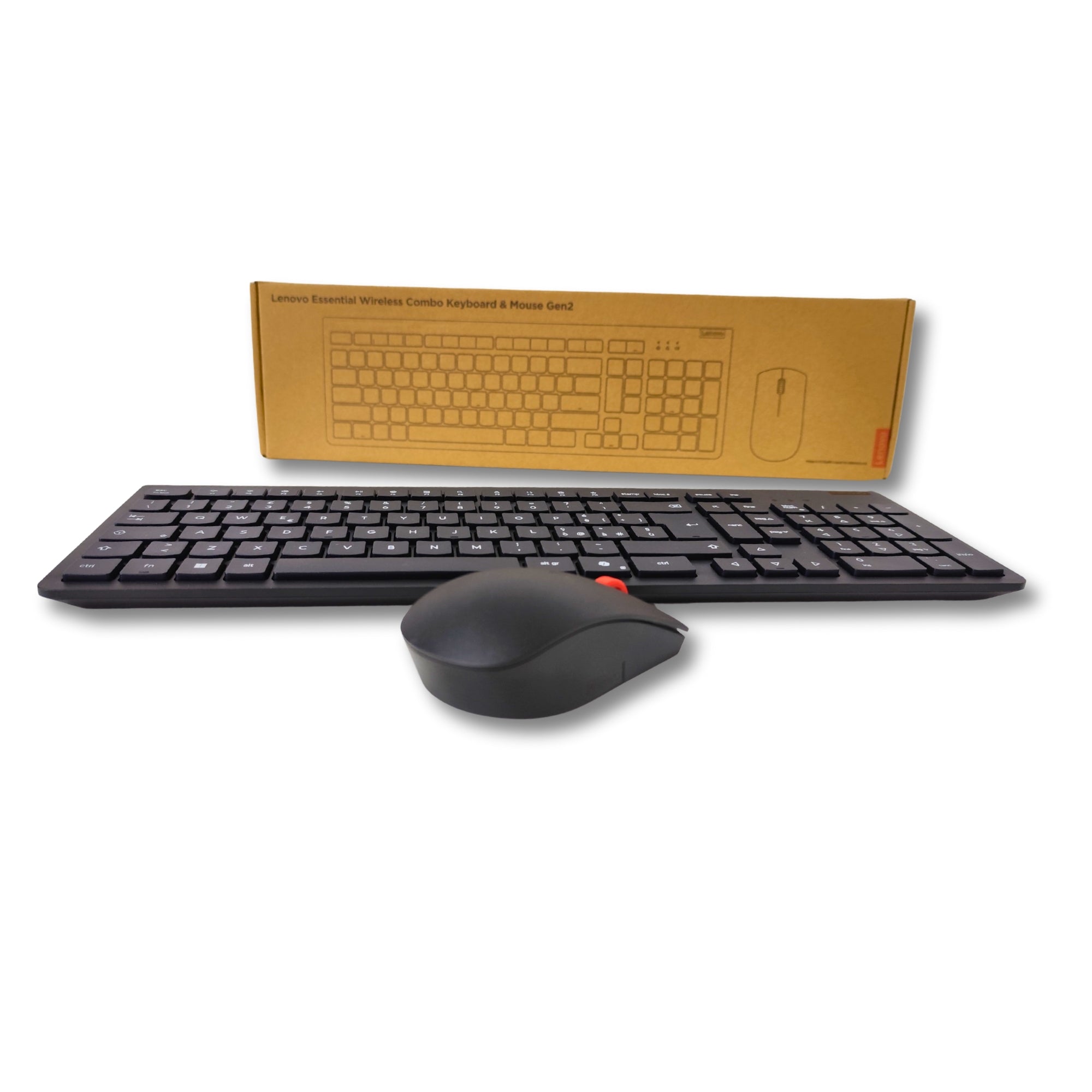Lenovo Gen2 Kabelloses italienisches Tastatur- und Maus-Kit 