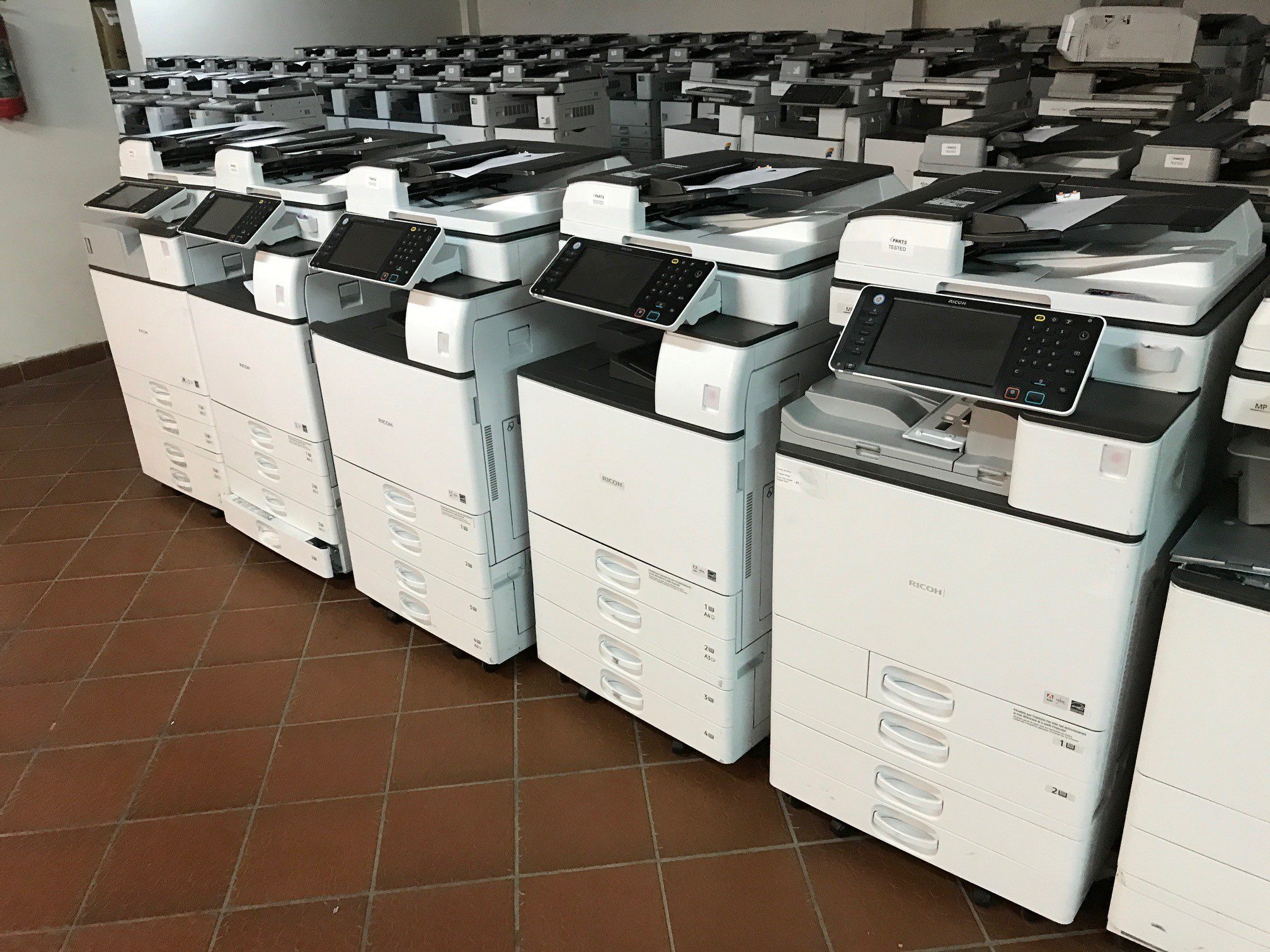 RICOH AFICIO MP 3054 MULTIFUNZIONE BIANCO E NERO A3 GARANZIA 12 MESI