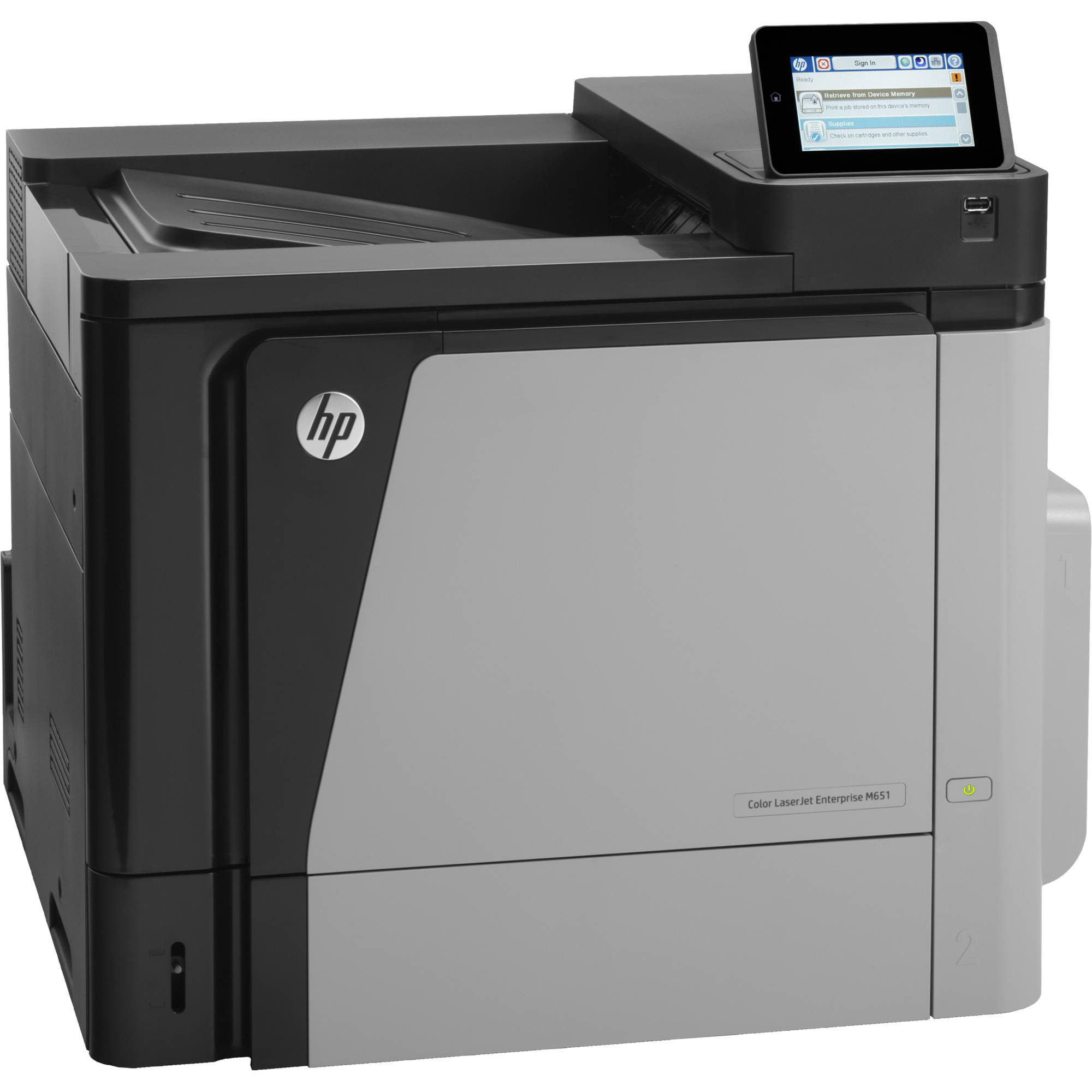 Stampante laser HP Color LaserJet Enterprise M651, multifunzione, su Messoanuovo.it