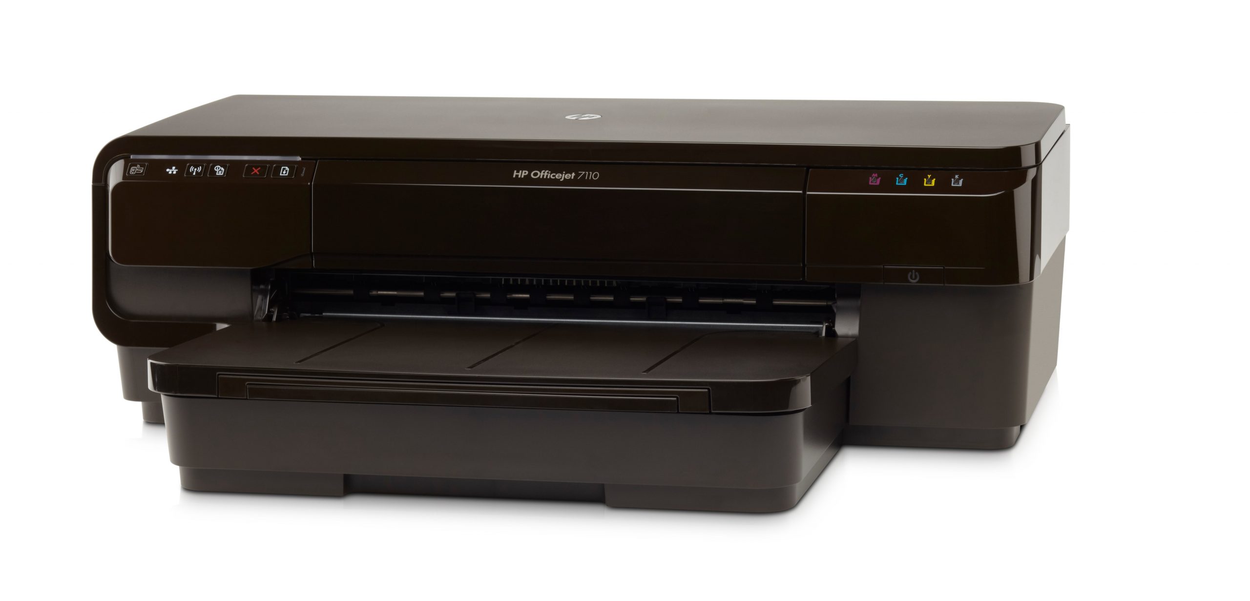 HP Officejet 7110 Farbtintenstrahldrucker, 4800 x 1200 DPI, A3, WLAN, 32 Seiten pro Minute, Netzwerk