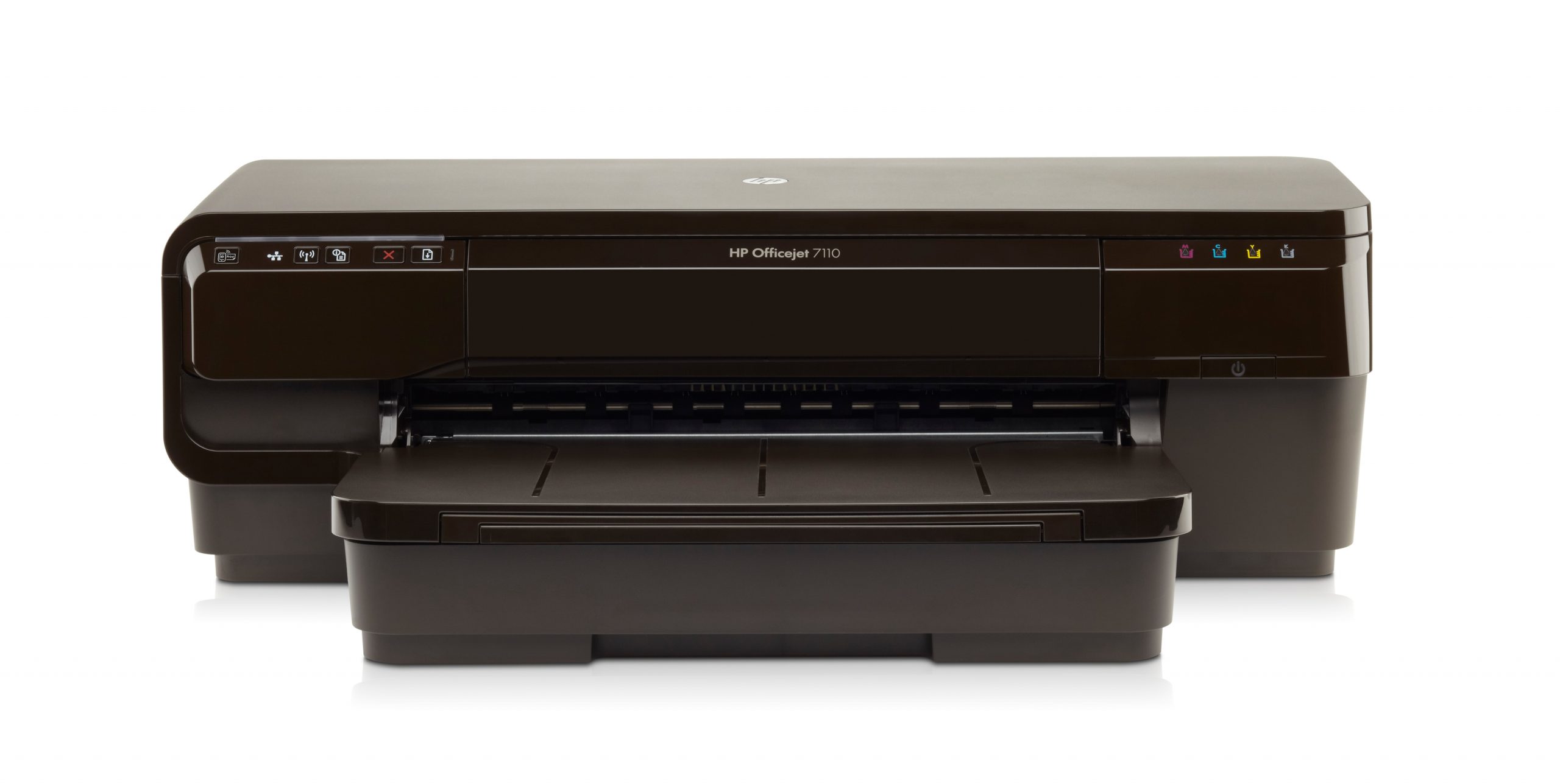HP Officejet 7110 Farbtintenstrahldrucker, 4800 x 1200 DPI, A3, WLAN, 32 Seiten pro Minute, Netzwerk