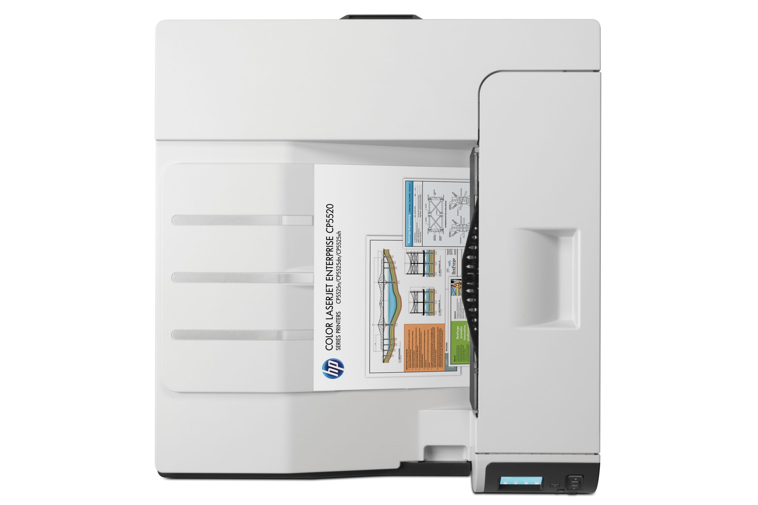 Stampante laser HP Color LaserJet Enterprise CP5520 bianca su messoanuovo.it