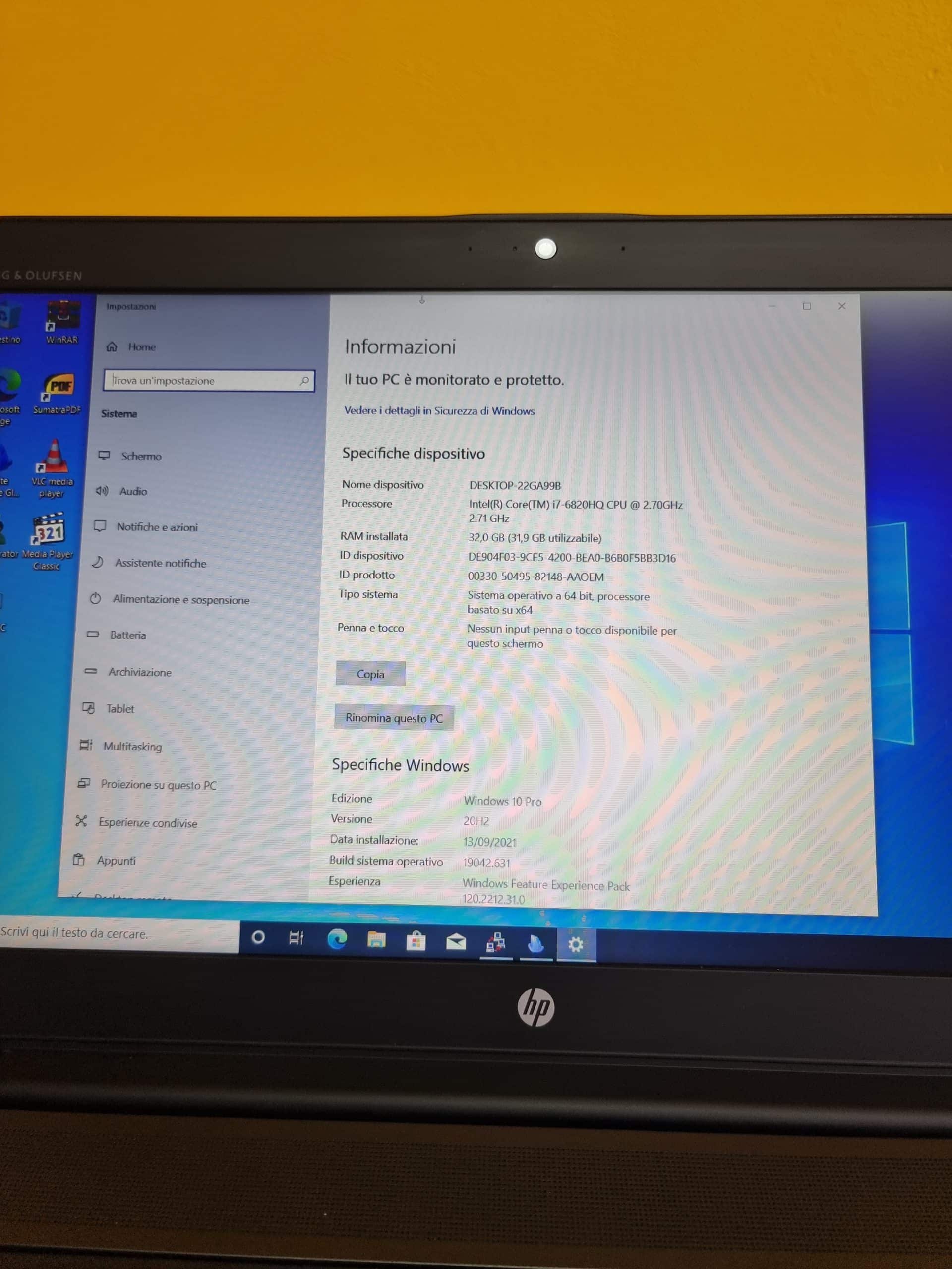 HP ZBook 15 G3 Notebook-WorkStation | 15" Zoll FullHD | Intel Core i7-6820hq 2,7 GHz | 32 GB RAM | 512 GB SSD | Nvidia Quadro M1000 | Italienische Tastatur mit Hintergrundbeleuchtung | Windows 10 Pro