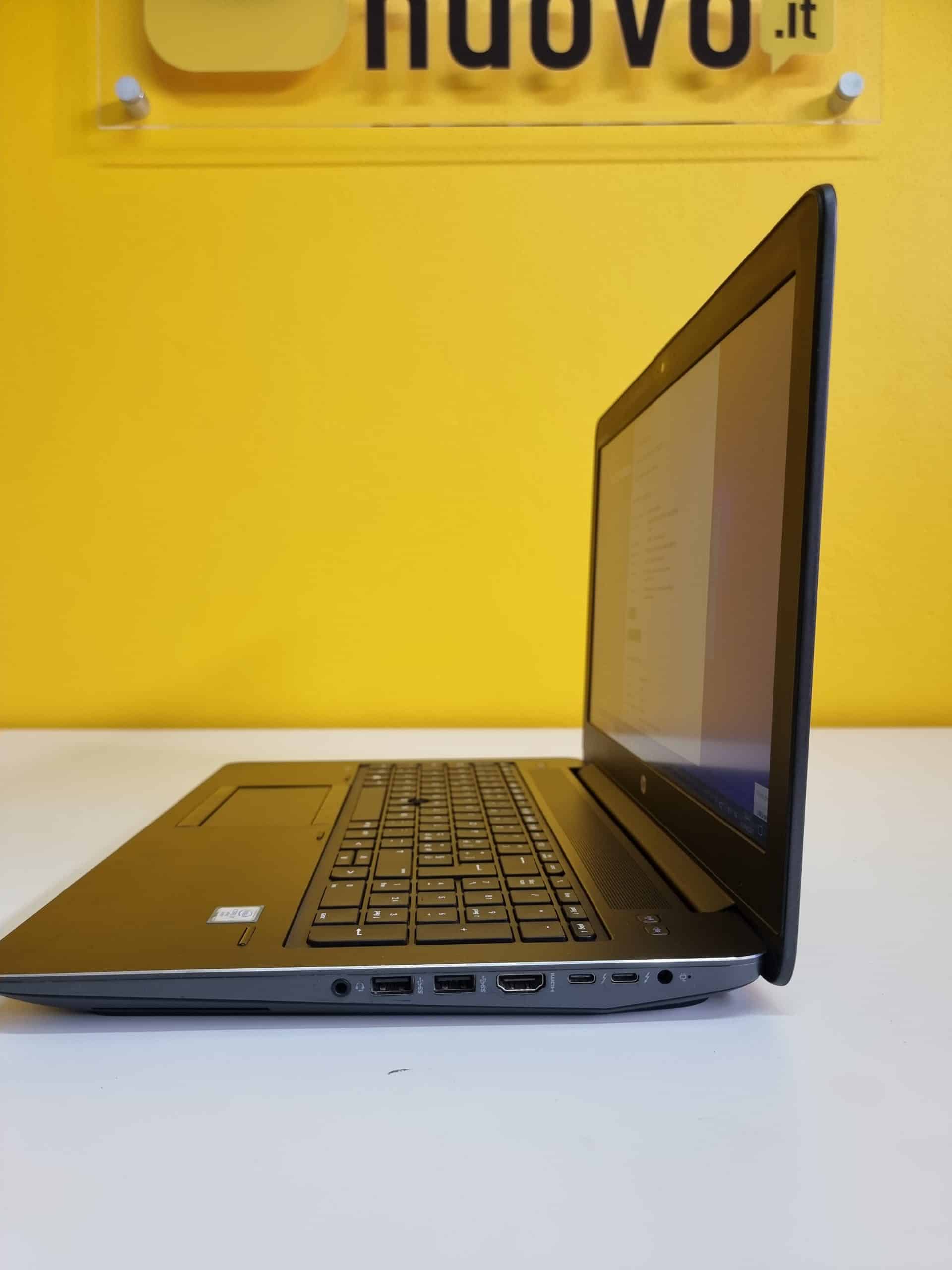HP ZBook 15 G3 Notebook-WorkStation | 15" Zoll FullHD | Intel Core i7-6820hq 2,7 GHz | 32 GB RAM | 512 GB SSD | Nvidia Quadro M1000 | Italienische Tastatur mit Hintergrundbeleuchtung | Windows 10 Pro
