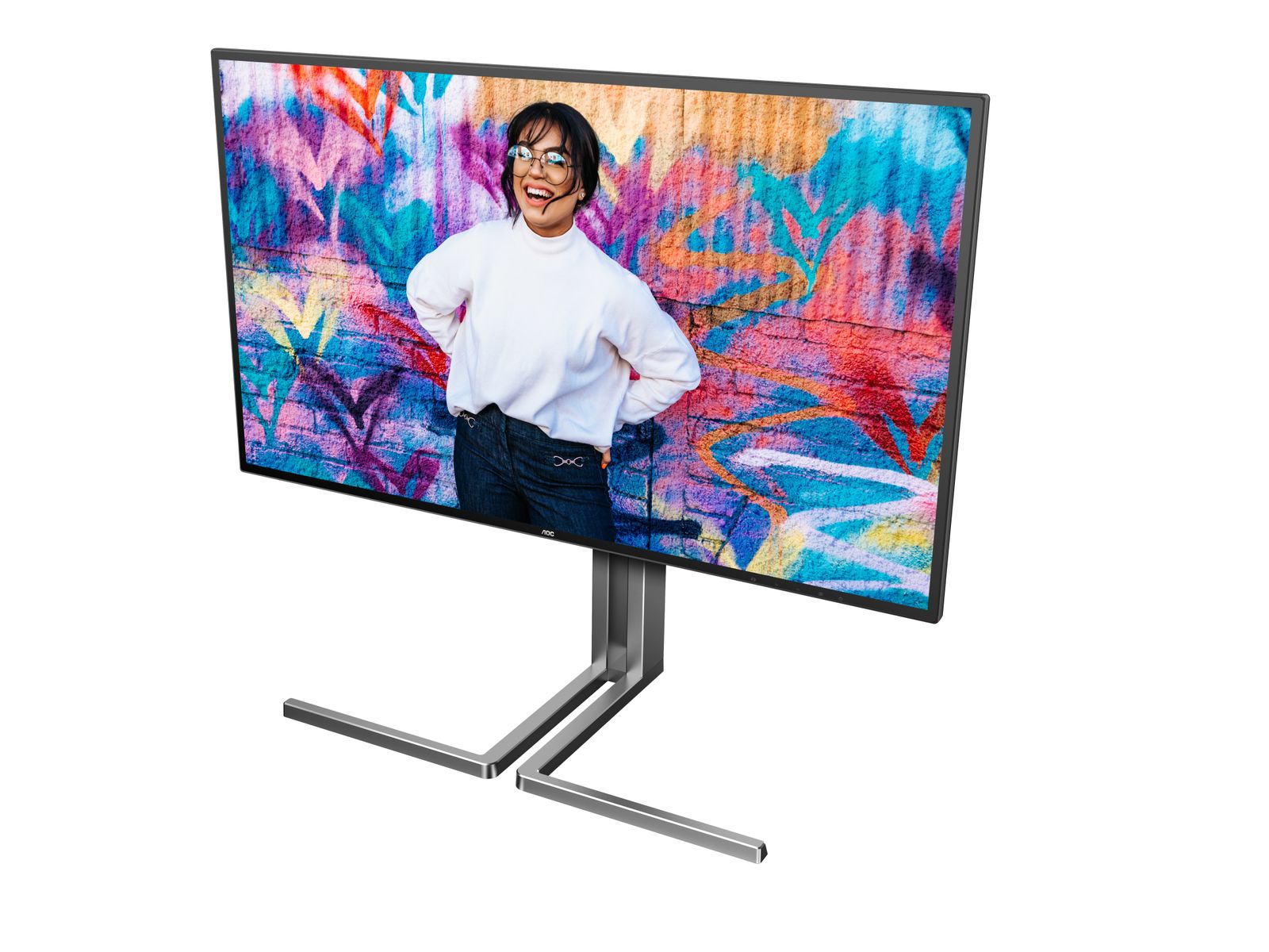 AOC 27 16:9 NANO IPS 3840X2160 HDMIX2 USB A/C
