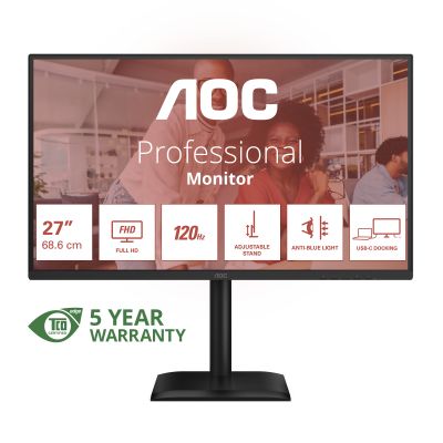 27 16:9 IPS 1920X1080 120HZ HDMI DP HUB USB
