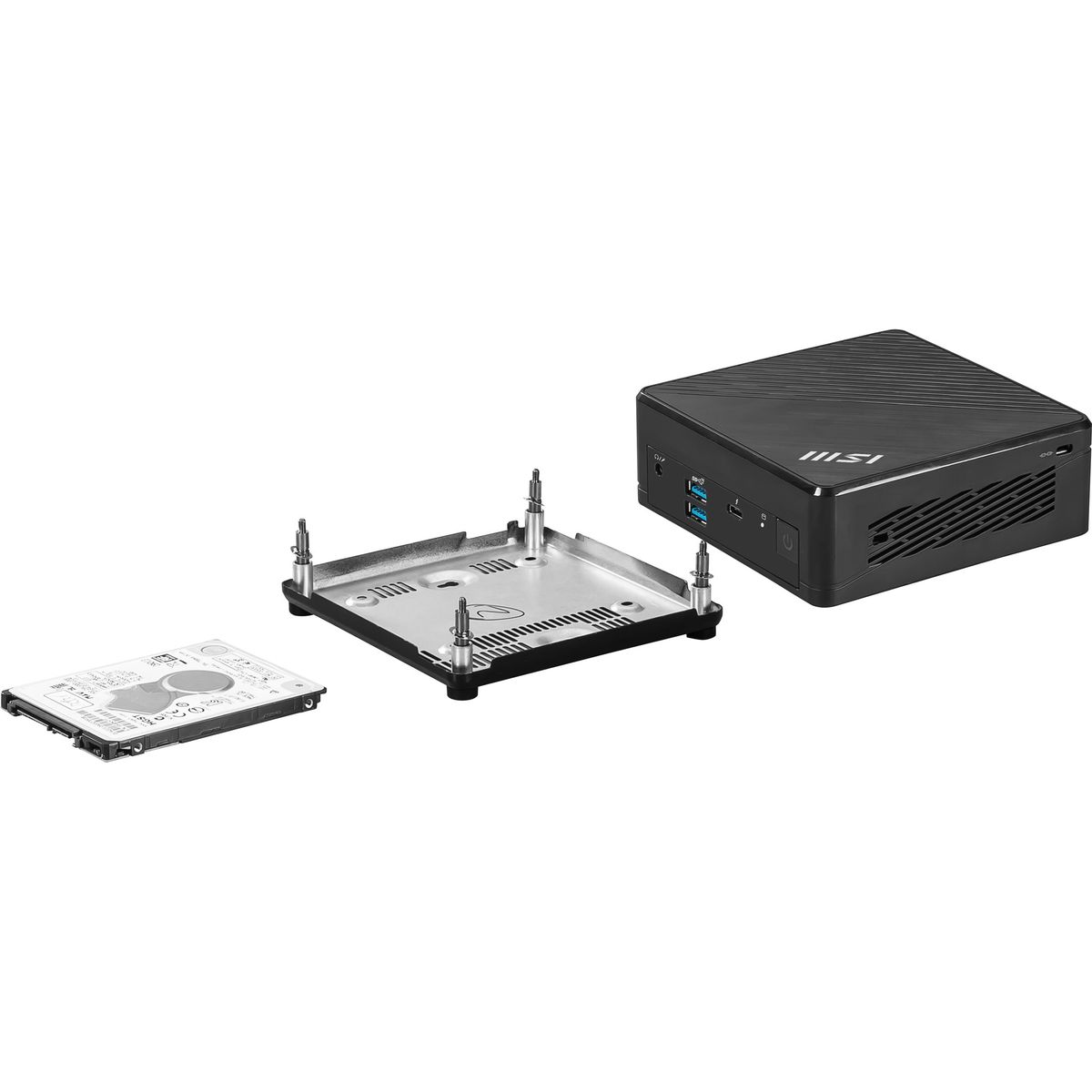 MSI CUBI 5 BAREBONE I7-1255U BLACK DUAL LAN