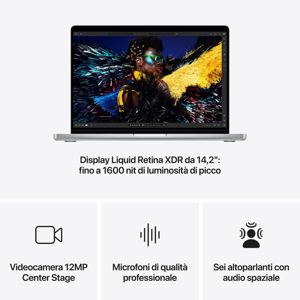APPLE 14 MACBOOK PRO APPLE M4 CHIP 10-CORE SILVER