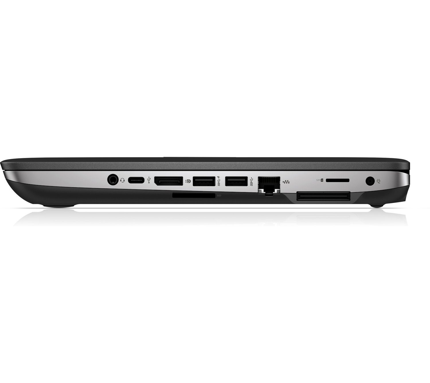 HP ProBook 645 G3 14" HD-Notebook | AMD A6-8530B 2,3 GHz | SSD 256 GB | Ram 8 GB | Webcam-Tastatur ITA | Windows 10 Pro