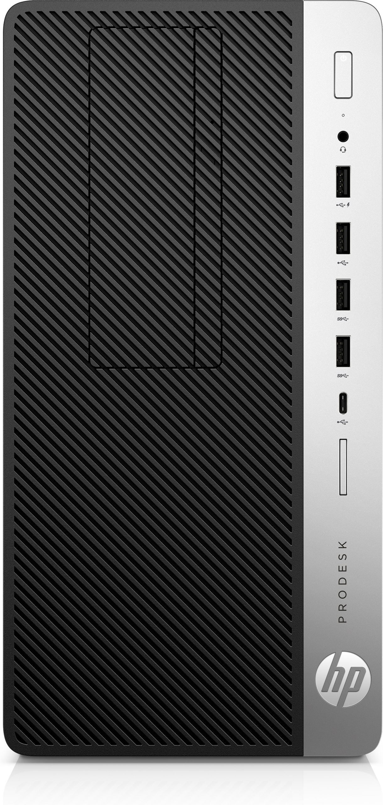 HP ProDesk 600 G3 MT-Paket | Intel Core i5-6400T 2,2 GHz | SSD 256 GB + 3 TB mechanisch | RAM 16 GB | Samsung 27" FullHD LED-Monitor | Windows 10 Pro