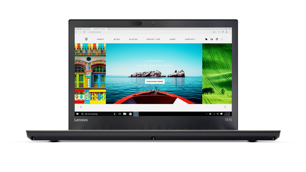 Lenovo ThinkPad T470 Notebook 14" FullHD | Intel Core i5-7300U 2.6Ghz | Ram 8Gb | SSD 256Gb | ITA keyboard | Windows 10 Pro