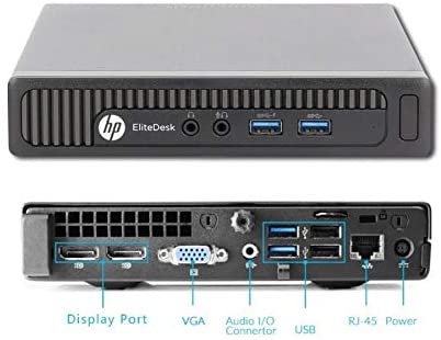HP Prodesk 600 g1 DM ultra slim | Intel core i5-4570T | Ram 8GB | Hard Disk 500Gb Sata | Windows 10 Pro Grade B