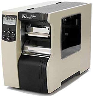 Stampante industriale termica grigia con display, ideale per etichette, Messoanuovo.it