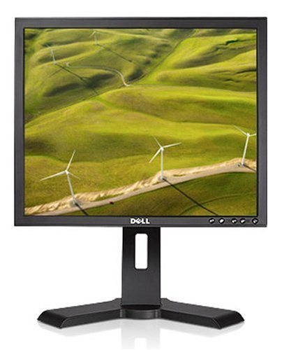 Monitor Dell LCD quadrato con schermata di pale eoliche, pc ricondizionati Messoanuovo.it