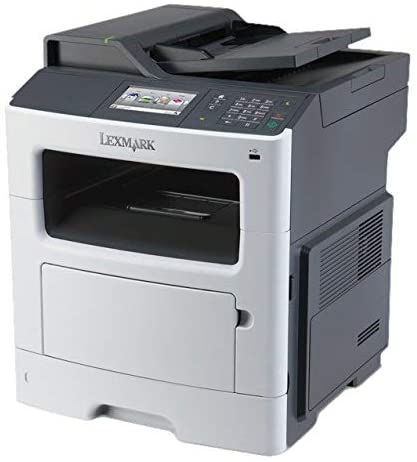 Stampante multifunzione Lexmark laser grigia, ideale per ufficio, disponibile su Messoanuovo.it