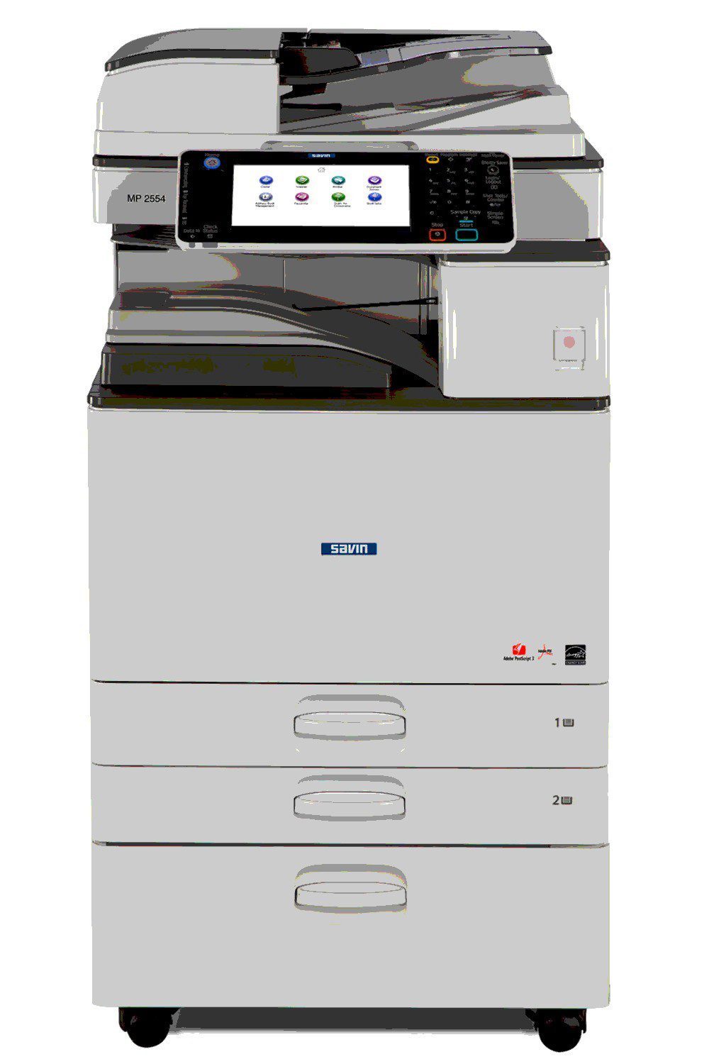 RICOH AFICIO MP 3054 MULTIFUNZIONE BIANCO E NERO A3 GARANZIA 12 MESI