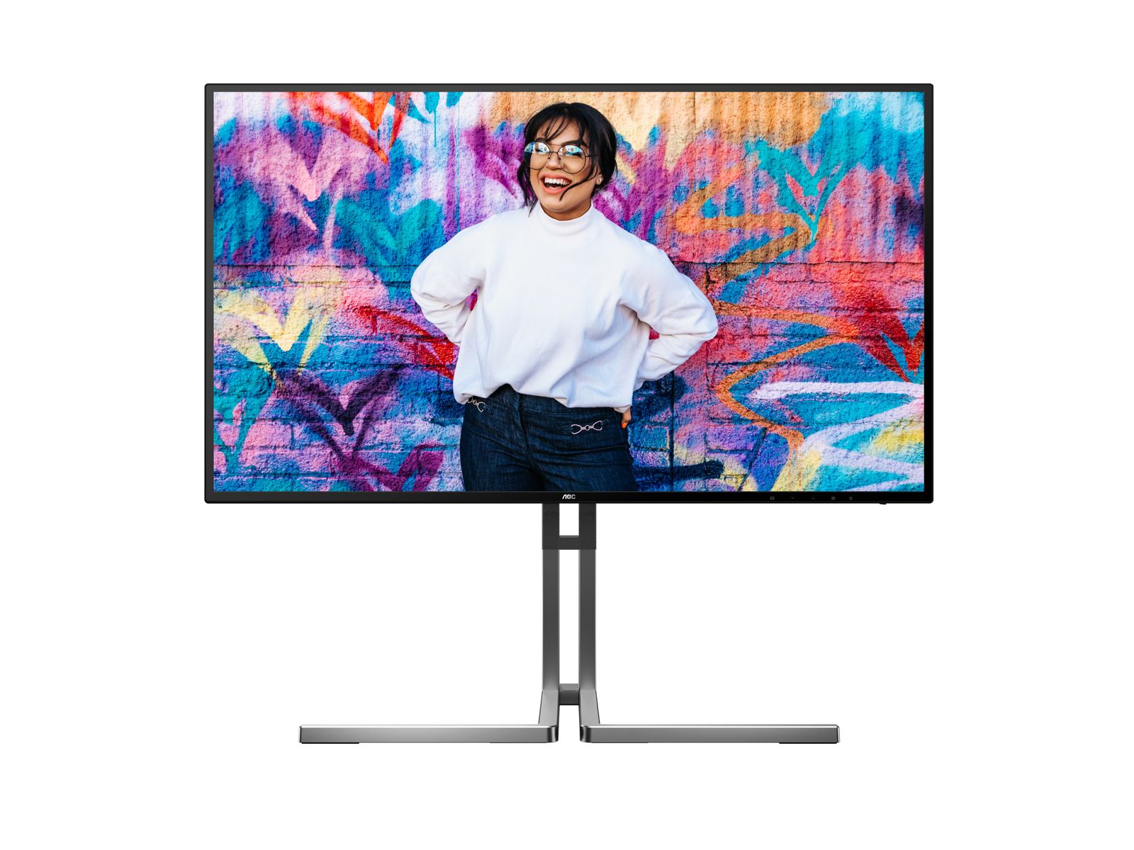 AOC 27 16:9 NANO IPS 3840X2160 HDMIX2 USB A/C