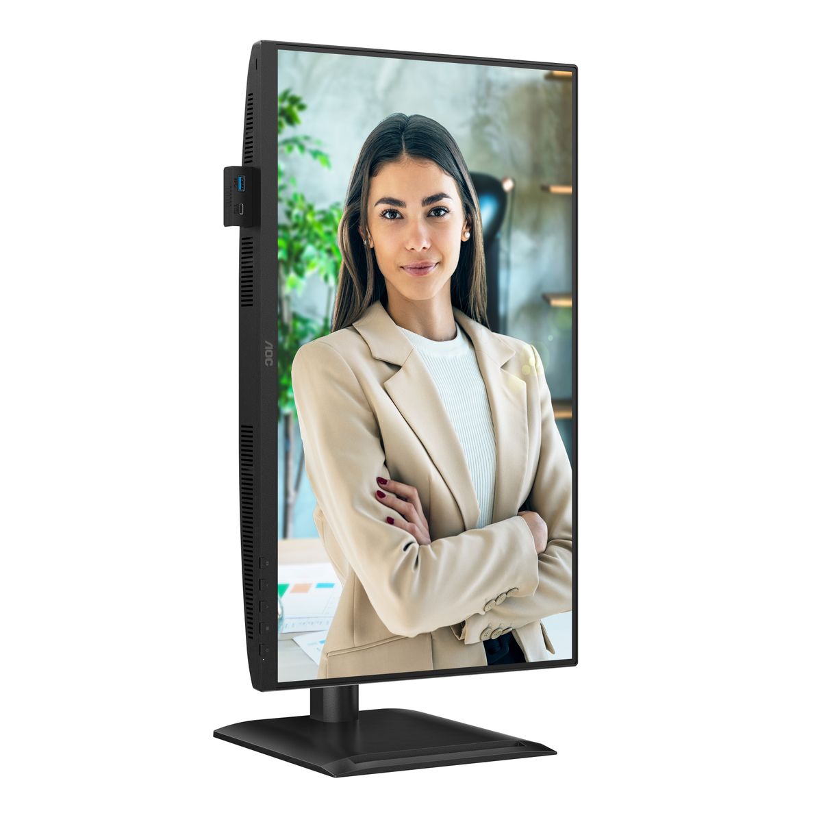 AOC 24 16:9 IPS 1920X1080 120HZ MULTIMED VGA HDMI DP
