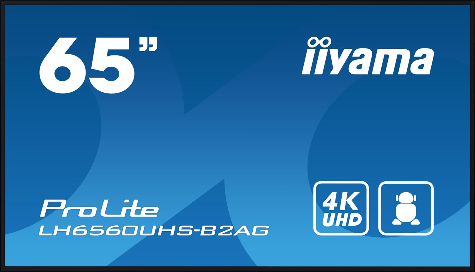 IIYAMA 43 3840x2160 500cd/m² 3x HDMI, USB 2x 10W wifi