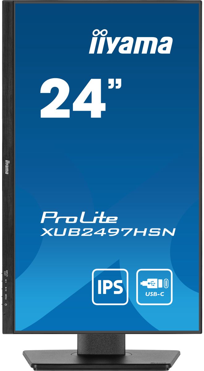 IIYAMA 24 IPS-panel, 1920x1080, USB-C Dock