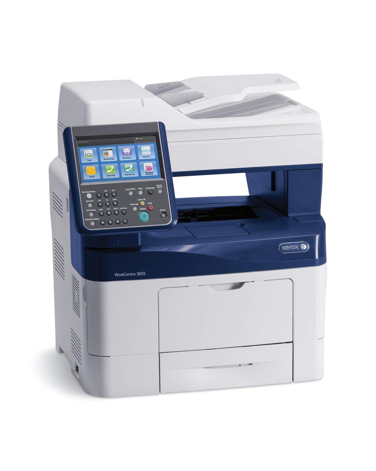 Stampante multifunzione laser Xerox WorkCentre 3655, display touchscreen, su Messoanuovo.it