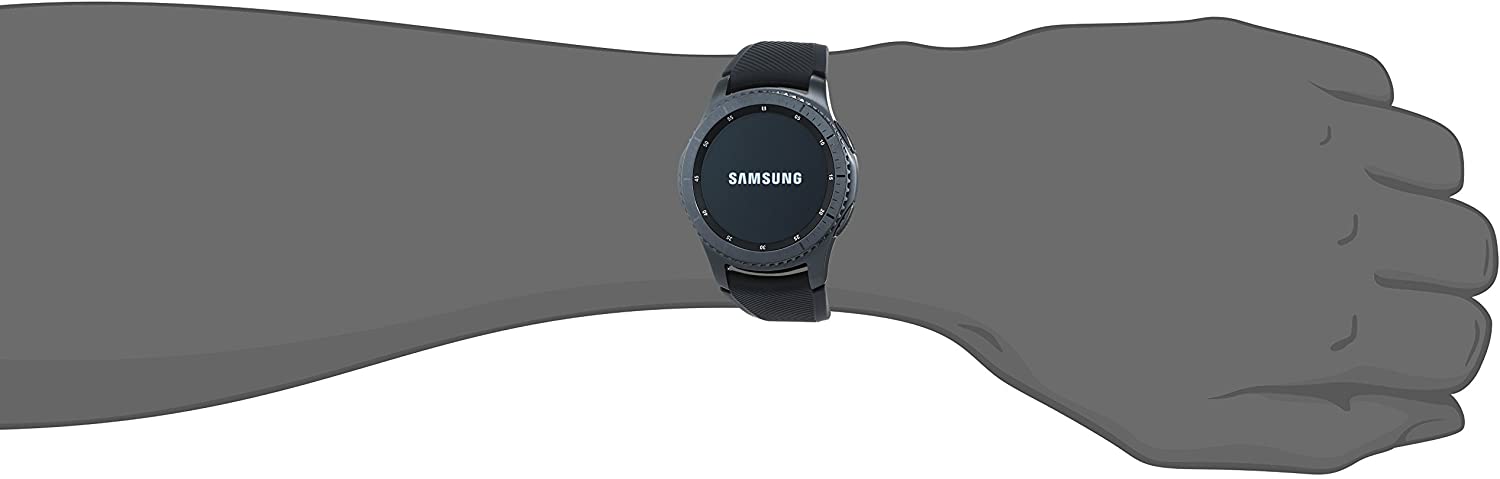 Samsung Gear S3 Frontier Smartwatch 1,3" SuperAMOLED-Bildschirm 360x360 Pixel LTE Wi-Fi Bluetooth GPS NFC