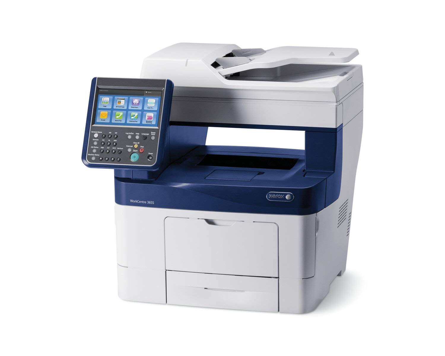 Stampante multifunzione laser Xerox WorkCentre 3655, display touchscreen, su Messoanuovo.it