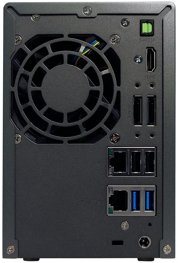 AS6102T NAS COMPLETE WITH TWO WD RED FIXED DRIVES WD10EFRX-68FYTN0 NASWARE 3.0