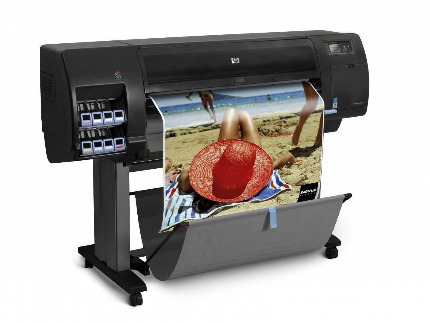 Stampante laser HP grande formato stampa foto a colori, ideale per ufficio o grafica professionale
