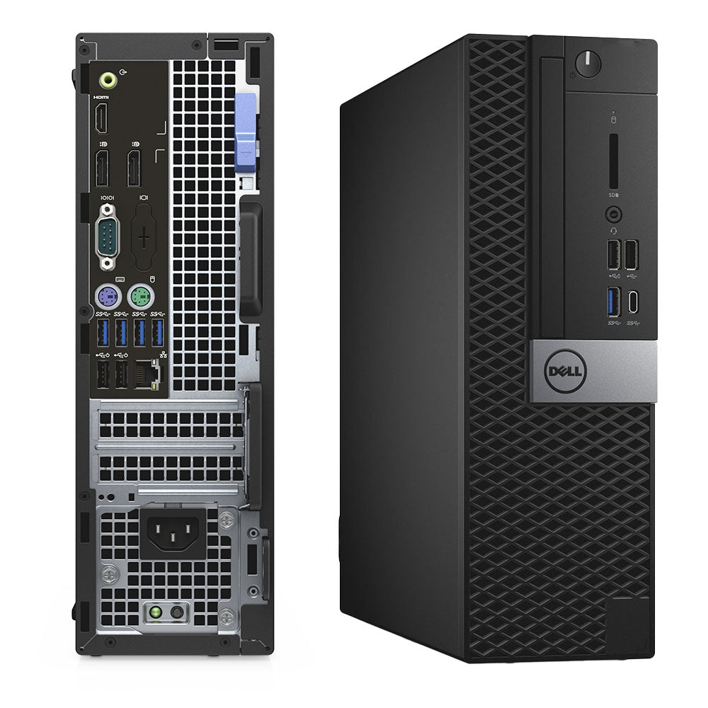 Bundle Dell OptiPlex 7050 SFF + Monitor Curvo 34" Dell UltraSharp: Postazione Completa Ricondizionata con Intel Core i7-6700 FreeDOS